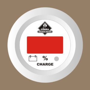 Nabití baterie % bílá/bílá 53mm