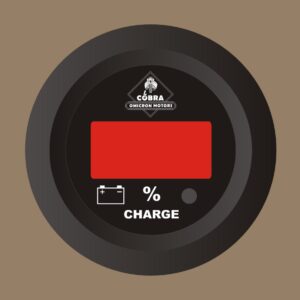 Nabití baterie % černá/černá 53mm