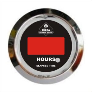 Poč. motohodin chrom/černá 53mm