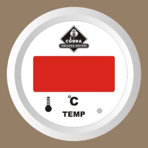 Teploměr bílá/bílá 85mm