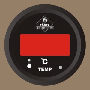 Teploměr černá/černá 85mm